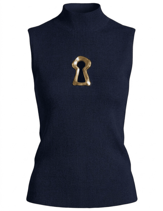 MAISON VERROU - MAISON VERROU Yazmin Keyhole Knit Tank - Buy Online