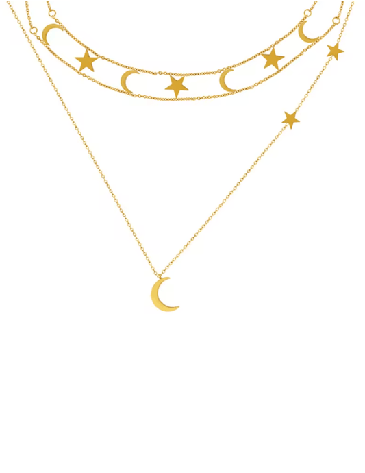 Austin Blaze - Austin Blaze Luna Necklace Duo - Buy Online