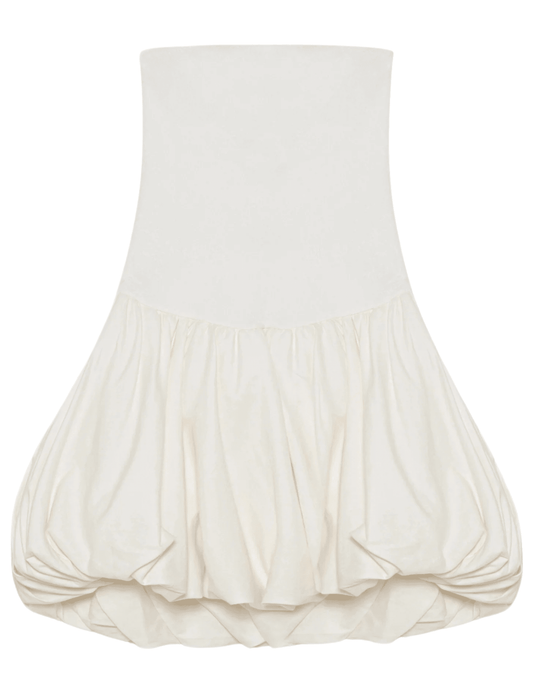 Simkhai - SImkhai Pollie Strapless Bubble Mini Dress - Buy Online