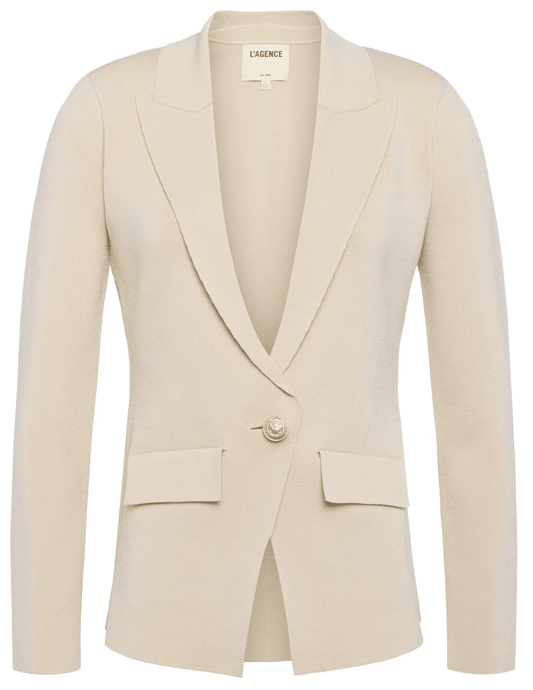 L'Agence - L'Agence Chamberlain Knit Blazer - Buy Online