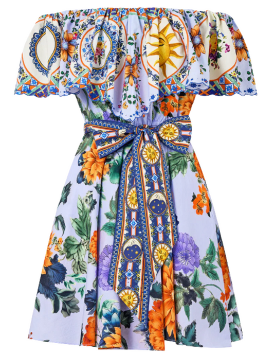 Camilla - Camilla Shoulder Frill Mini Dress - Buy Online