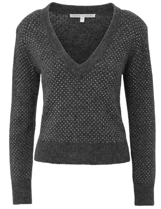 Veronica Beard Pablah V-Neck Sweater