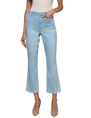 L'Agence - L'Agence Noya Cropped Slim Flare Jeans in Campos-SALE - Buy Online