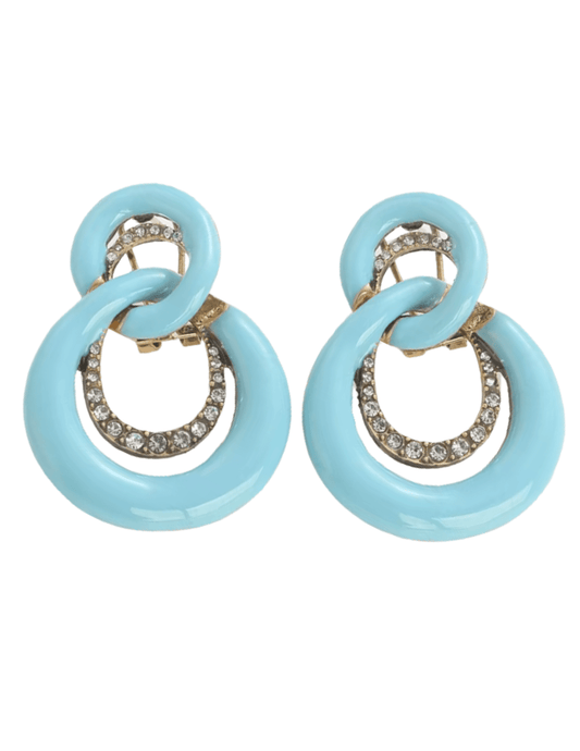 Austin Blaze - Austin Blaze Figure 8 Statement Earrings - Buy Online