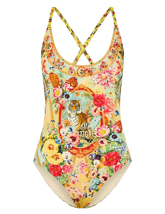 Camilla - Camilla Scoop Neck Button Strap One Piece Swimsuit - Buy Online