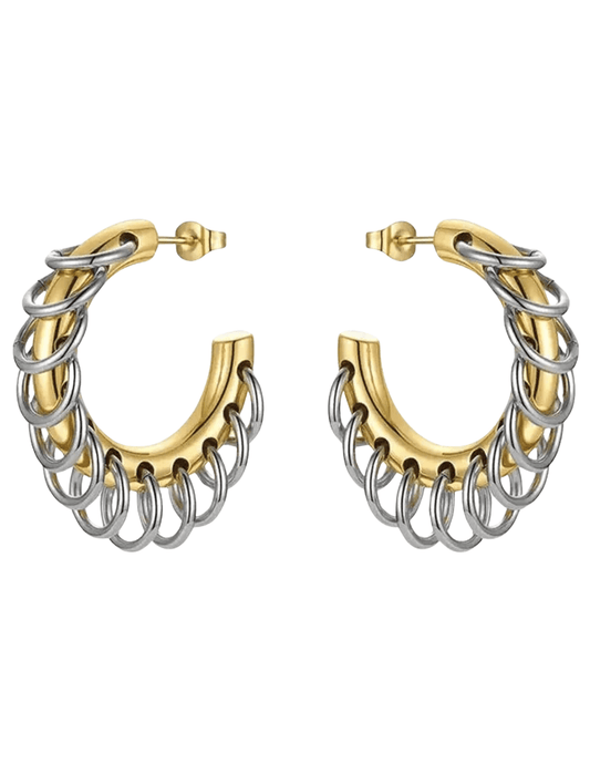 Austin Blaze - Austin Blaze Pierced Hoop Earrings - Buy Online