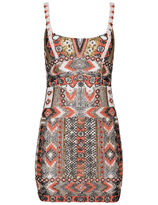 L'Agence - L'AGENCE Inori Beaded Mini Dress - Buy Online