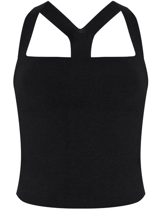 Cult Gaia - Cult Gaia Crawford Knit Square Knit Top - Buy Online