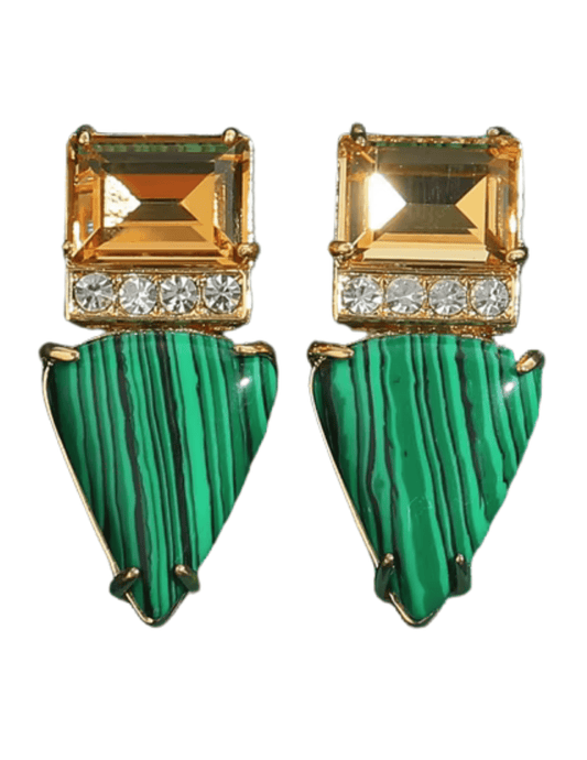 Austin Blaze - Austin Blaze Adina Gemstone Earring - Buy Online