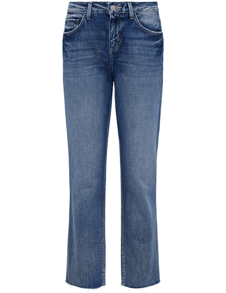 L'Agence Milana Low-Rise Straight Leg Jeans – Steven Dann