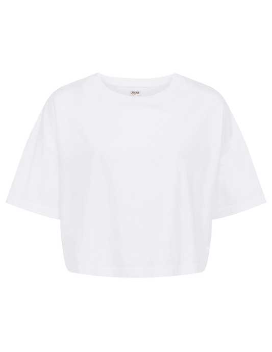 L'Agence - L'AGENCE Daria Oversized Cropped Tee - Buy Online