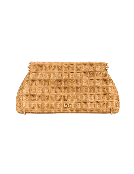 Cult Gaia - Cult Gaia Lillia Mini Raffia Clutch - Buy Online