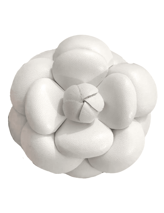 Fleur de Camélia - Fleur de Camélia Leather Camellia Brooch - Buy Online