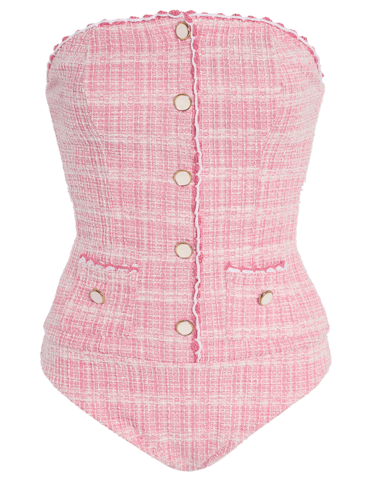 Simkhai - Simkhai Natalie Strapless One Piece Swimsuit-SALE - Buy Online