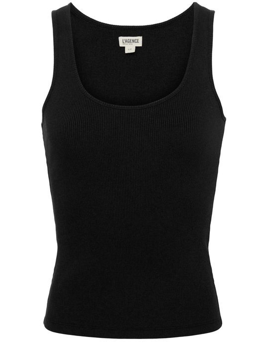 L'Agence - L'Agence Adira Scoop Neck Tank - Buy Online