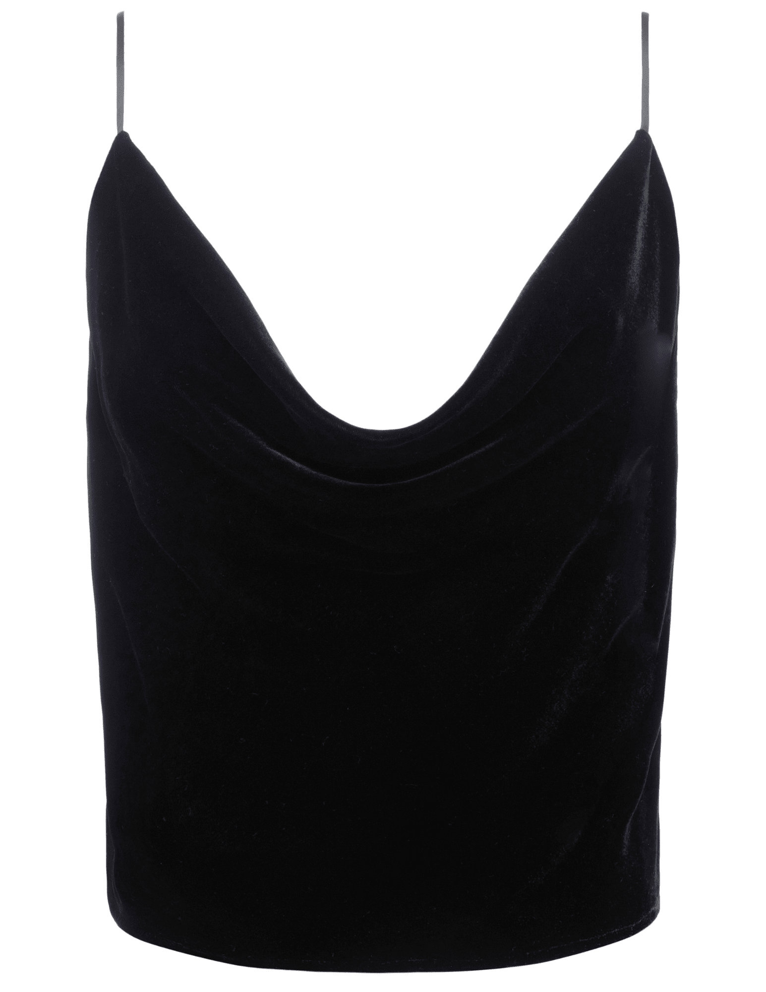 L'Agence - L'Agence Calista Velvet Cowl Neck Cami - Buy Online
