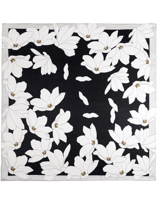 Fleur de Camélia - Fleur de Camélia Floral Print Scarf - Buy Online