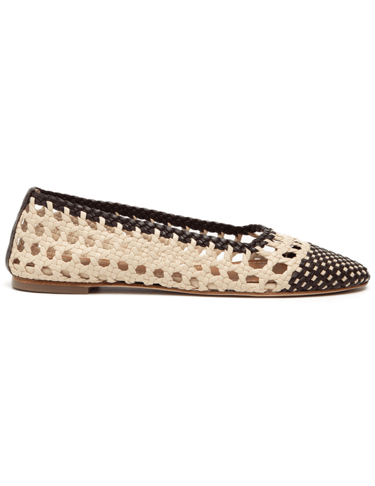 STAUD - STAUD Nell Crochet Ballerina Flat - Buy Online