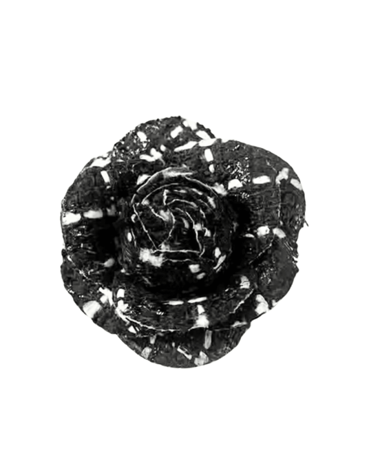 Fleur de Camélia - Fleur de Camélia Tweed Camellia Brooch - Buy Online