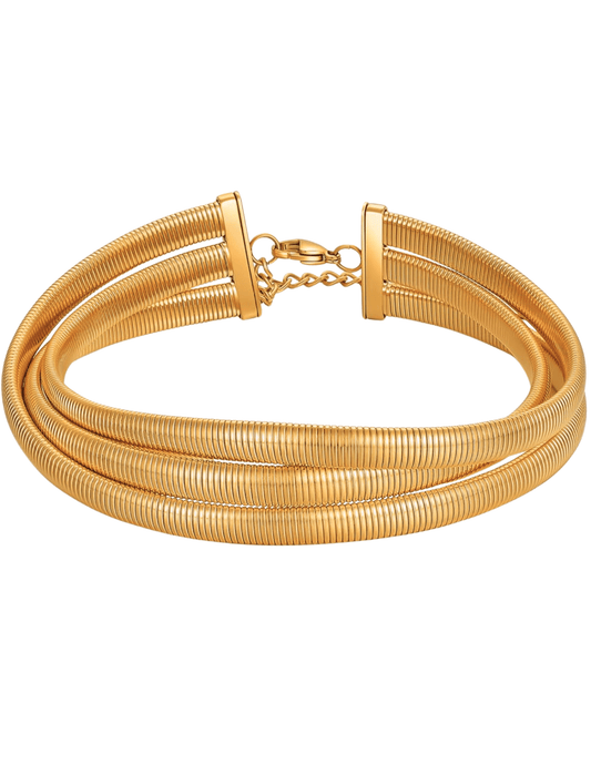 Austin Blaze - Austin Blaze Trio Snake Collar Necklace - Buy Online