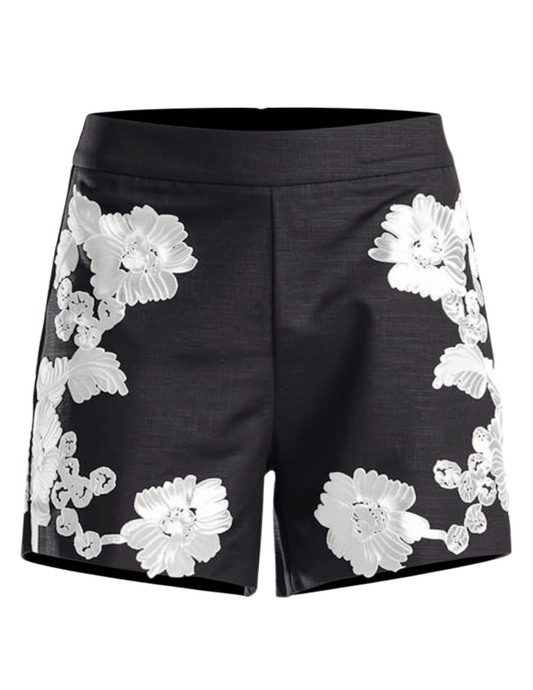 Simkhai Sammie Embroidered Shorts