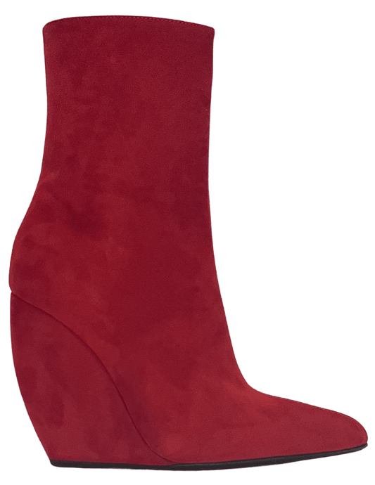 Giuseppe Zanotti - Giuseppe Zanotti Tylde Suede Wedge Ankle Boot - Buy Online
