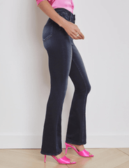 L'Agence - L’AGENCE Selma High Rise Baby Boot-Cut Jeans In Nightingale - Buy Online