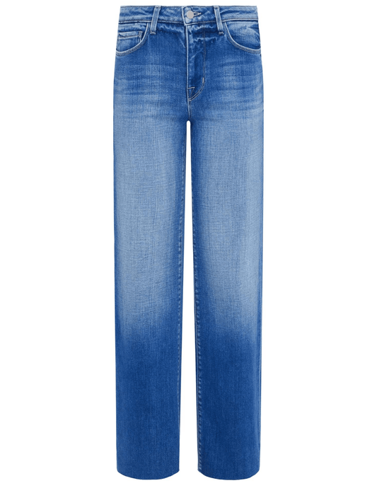 L'Agence - L’AGENCE Scottie High Rise Wide Leg Jeans In Hayward - Buy Online