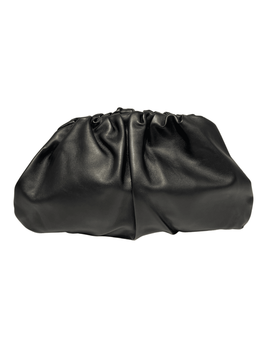 Steven Dann - Steven Dann Large Leather Pouch Clutch - Buy Online