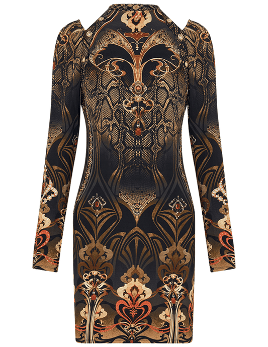 Camilla - Camilla Cut Out Shoulder Jersey Mini Dress - Buy Online