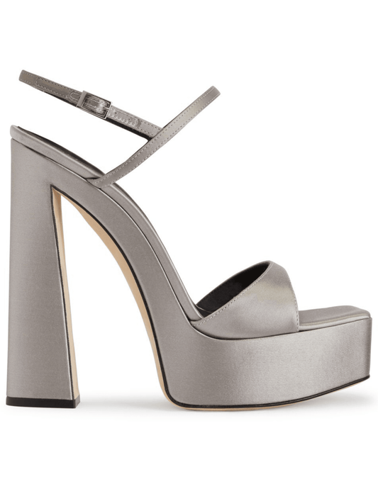 Giuseppe Zanotti - Giuseppe Zanotti Sylvy Satin Platform Sandal - Buy Online