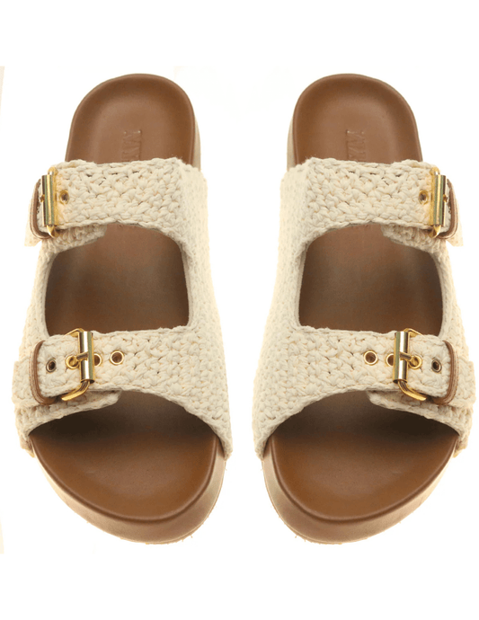 Mystique Inc. - Mystique Newport Crochet Slide Sandal - Buy Online