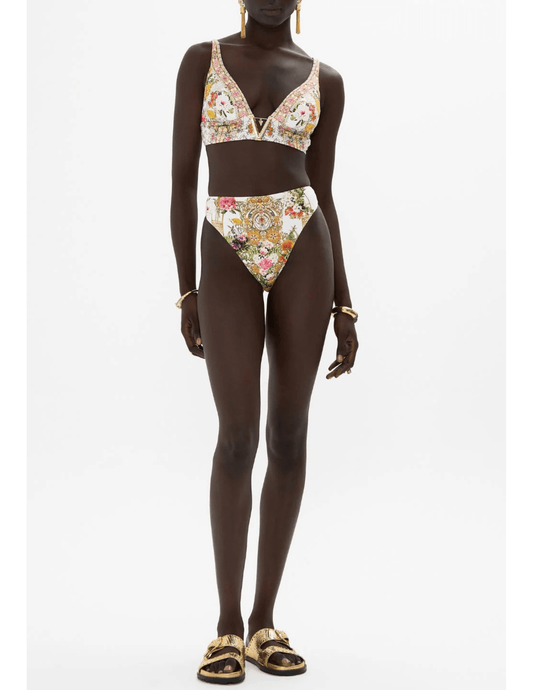 Camilla - Camilla V-Neck Hardware Bra Bikini Top - Buy Online