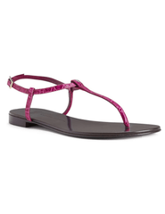 Giuseppe Zanotti - Giuseppe Zanotti Doriaane Croc Flat Sandal - Buy Online