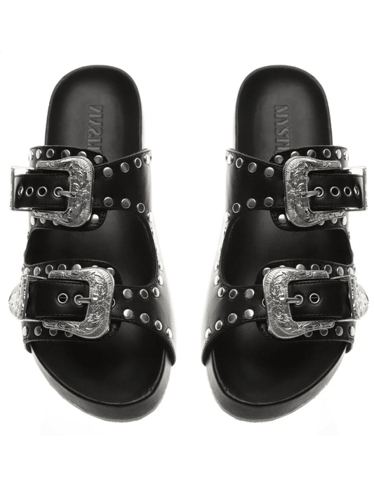 Mystique Inc. - Mystique Tennessee Studded Slide Sandal - Buy Online