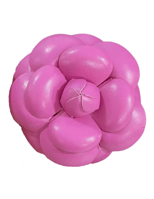 Fleur de Camélia - Fleur de Camélia Leather Camellia Brooch - Buy Online
