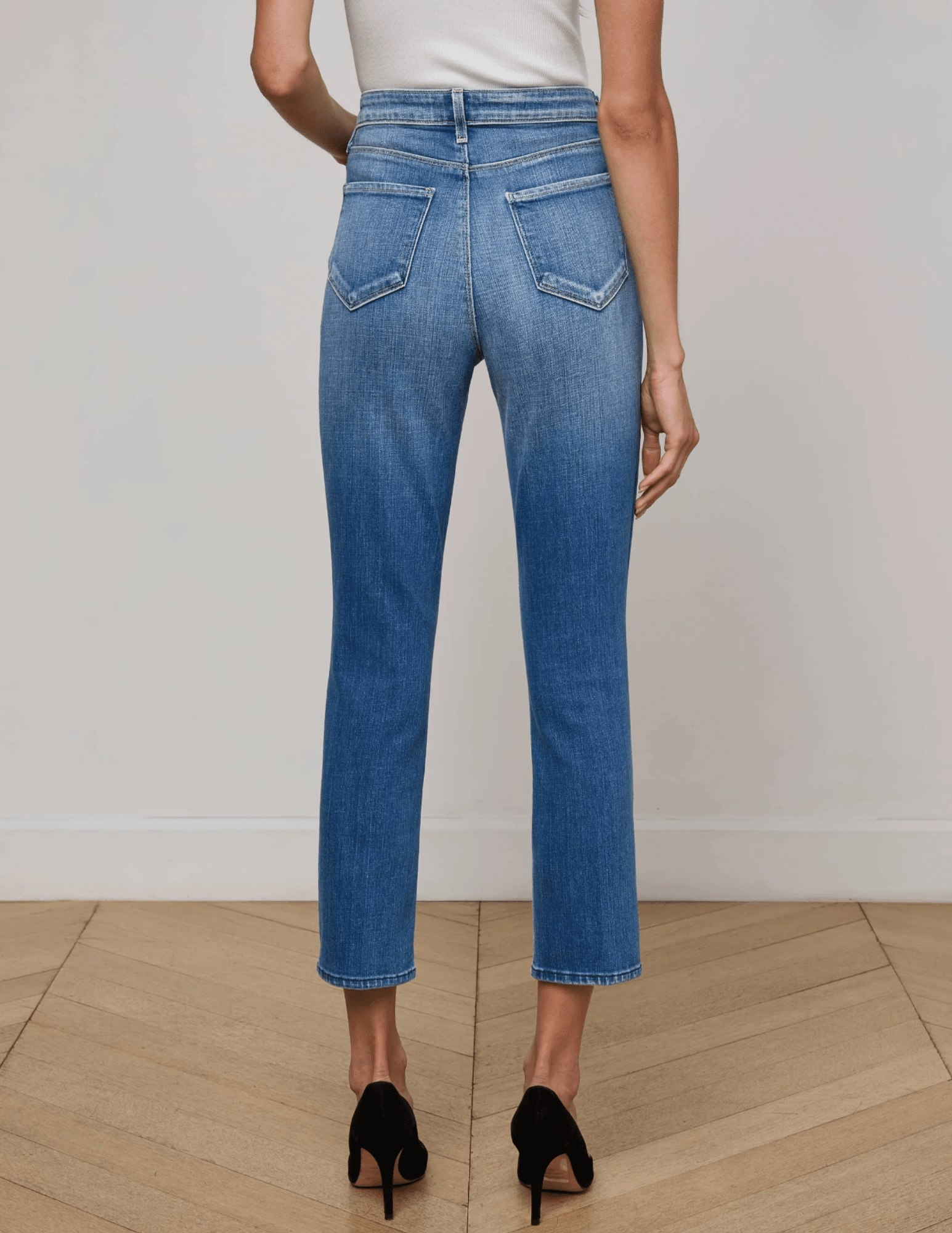 L'Agence - L'AGENCE Celestia Ultra High Rise Slim Jeans in Hayward - Buy Online