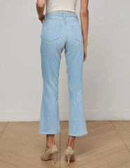 L'Agence - L'Agence Noya Cropped Slim Flare Jeans in Campos-SALE - Buy Online