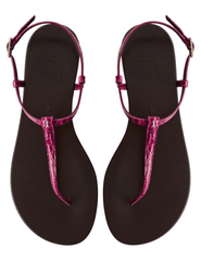 Giuseppe Zanotti - Giuseppe Zanotti Doriaane Croc Flat Sandal - Buy Online