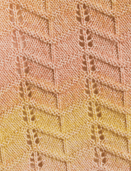 Zimmermann - Zimmermann Tallow Kid's Chevron Knit Shorts in Multi Ombre - Buy Online