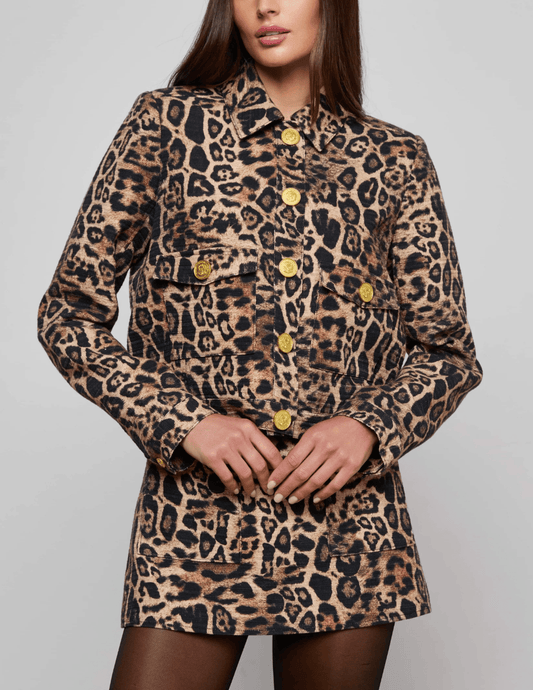 PRE-ORDER-L'AGENCE Nyx Cropped Jacket