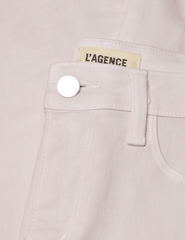 L'Agence - L'AGENCE Kendra High Rise Cropped Coated Jean in Icy Lilac Coated - Buy Online