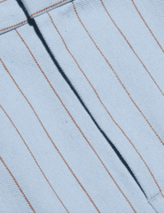 L'Agence - PRE-ORDER-L'AGENCE Vera Tailored Mini Skirt in Light Blue Sienna Pinstripe - Buy Online