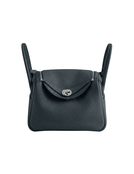 Austin Blaze Nina Mini Leather Double Side Handle Bag in Midnight