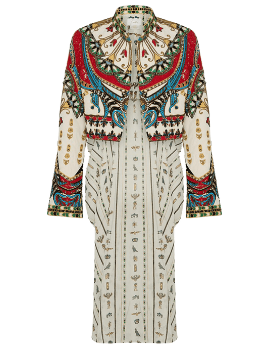 Camilla Open Front Jacket With Full Length Back - SALE