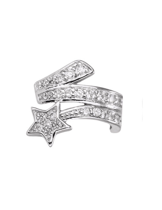 Fleur de Camélia Ariana Single Star Ear Cuff