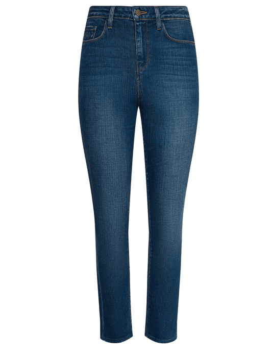 L'AGENCE Celestia Ultra High Rise Slim Jeans in Meridian