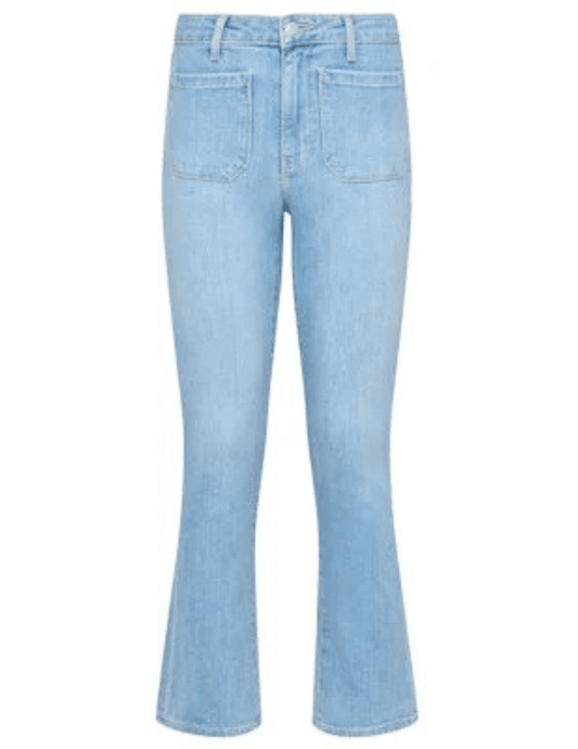 L'Agence Noya Cropped Slim Flare Jeans in Campos-SALE