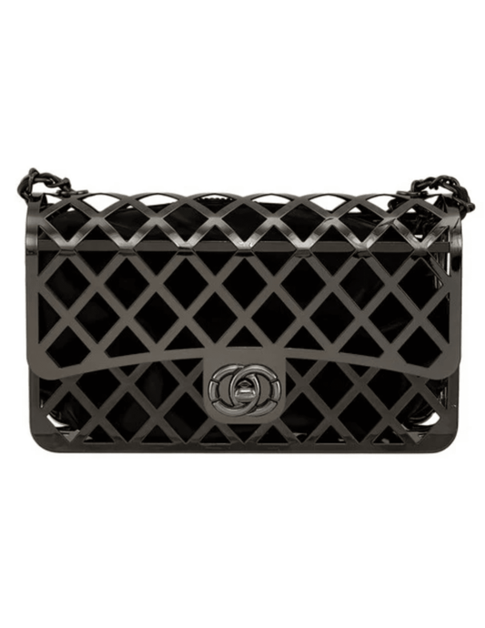Fleur de Camélia - Fleur de Camélia Metal Geometric Cage Crossbody - Buy Online