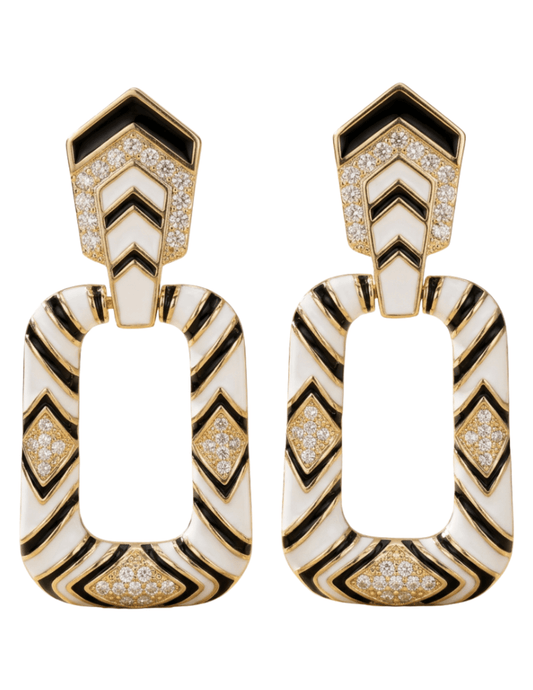 Fleur de Camélia Marta Statement Earrings